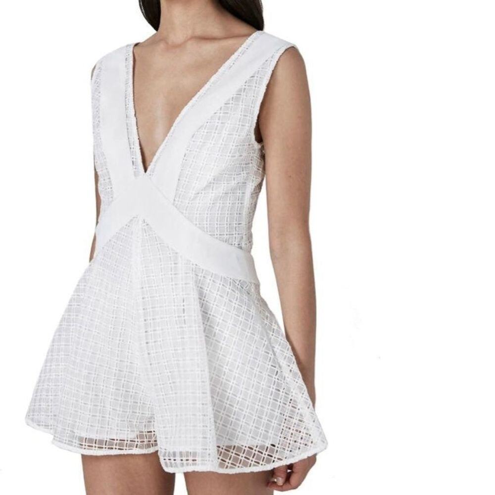 FINDERS KEEPERS Begin White Romper